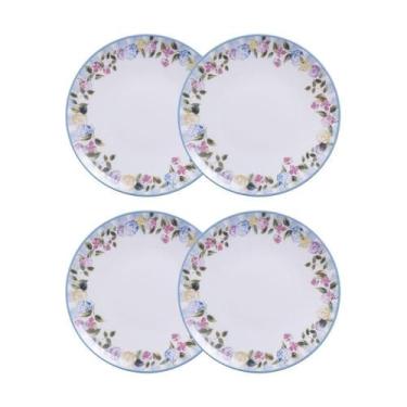 Imagem de Conjunto 4 Pratos Rasos 25 Cm Porcelana Aura Tramontina