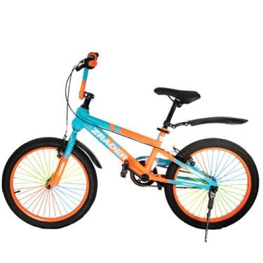 Imagem de Bicicleta Infantil Bike Aro 20 Menino - Zrader, Laranja