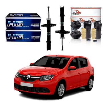 Imagem de Kit Amortecedor Dianteiro Sandero 1.0 2015 A 2016 - Nakata