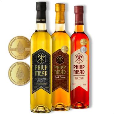 Imagem de Hidromel Philip Mead 500ml - Pack com 3 Garrafas - Escolha já o Seu!, 