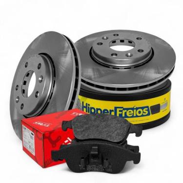 Imagem de Kit Freio Duster Oroch Captur Fluence TRW Disco+Pastilha - HIPPER FREI