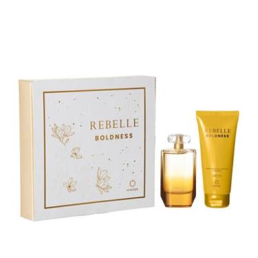 Imagem de Kit Perfume Rebelle Boldness e Hidratante Dia das Mães Hinode 200ml