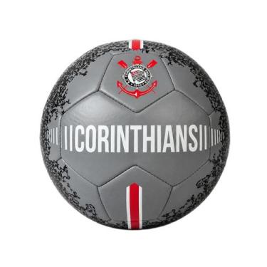 Imagem de Bola de Futebol Corinthians Sportcom Black Oficial Tamanho:ÚnicoCor:Pr