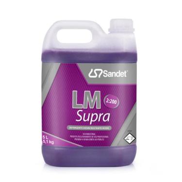 Imagem de Detergente Desincrustante Ácido LM Supra 5 Litros Sandet