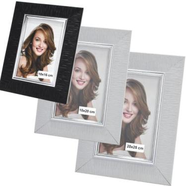 Imagem de Porta Retrato kit com 3 tamanhos para decoração de ambientes - WebStor