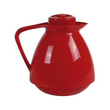 Imagem de Bule Térmico Amare 650 ml Café Chá Leite Quente e Frio - Mor, Vermelho