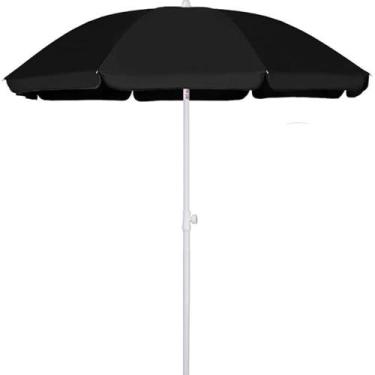 Imagem de Guarda-chuva de praia AMMSUN portátil ao ar livre de 1,8 m com função 