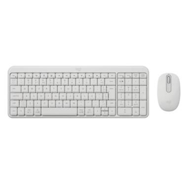 Imagem de Kit Teclado E Mouse Logitech Mk250 Wireless Bluetooth Branco 920-01351