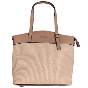 Imagem de Bolsa Feminina Veryrio Média com Alça Ombro e Transversal, Rosa