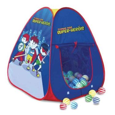Imagem de Barraca infantil com Bolinhas Divertidas Turma dos Heróis - PICA PAU