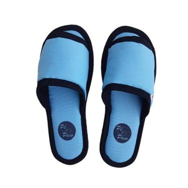 Imagem de Chinelo de Pano 37 / 38 - Coleção Pé & Pano Colors - Azul Turquesa