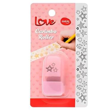 Imagem de Carimbo Roller Love Estrela - Molin, M, Amarela