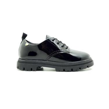 Imagem de Tênis Molekinha Infantil Menina 2566104, 31, Preto