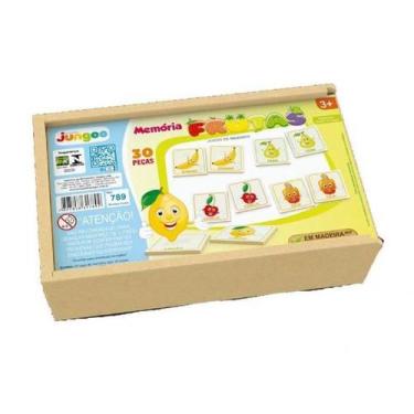 Imagem de Jogo da Memória Frutas 30 Peças Junges 789