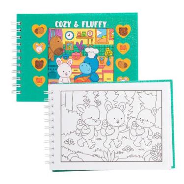 Imagem de 3 Livros de Colorir Comfy Cozy Capa Dura Estilo Bobbie Goods - Toys 2u