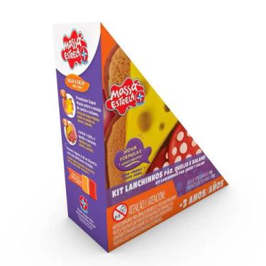 Imagem de Massinha de Modelar - Massa Estrela - Lanchinho Pão com Frios - Estrel