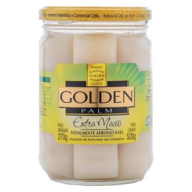 Imagem de Palmito de Pupunha Inteiro Extra Macio Golden 270g