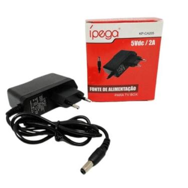 Imagem de Fonte de Alimentação para TV Box 5Vdc/2A KP-CA205 Ipega - ÍPEGA