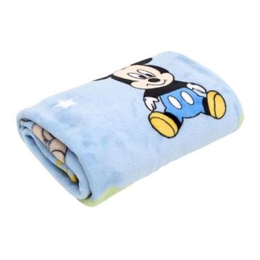 Imagem de Manta Berço Bebê Soft Disney Mickey Licenciado jolitex