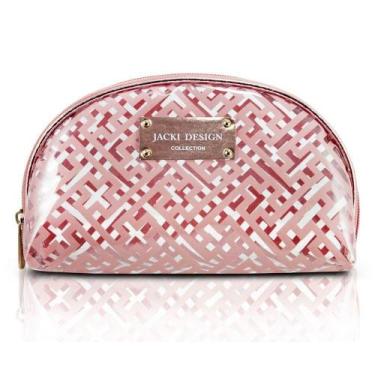 Imagem de Necessaire Meia Lua Diamantes Jacki Design Rosa