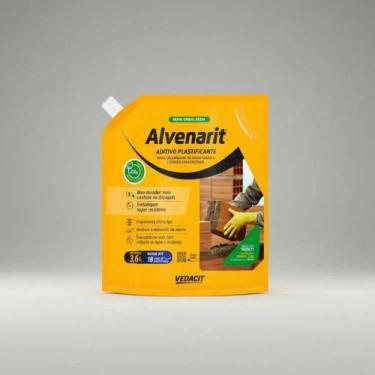 Imagem de Aditivo Plastificante Argamassa E Reboco Alvenarit 3.6L - Vedacit - OT