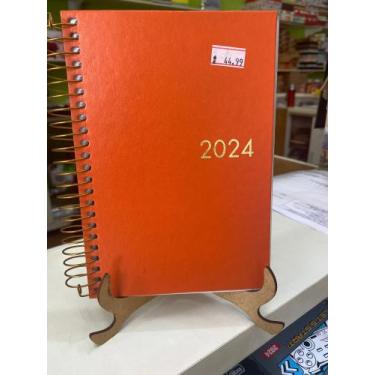 Imagem de Agenda Tilibra Napoli 2024, Laranja