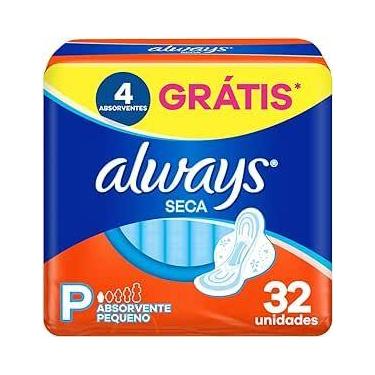 Imagem de Absorvente always seca c/abas c/32