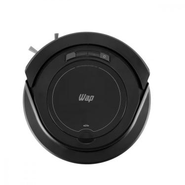Imagem de Aspirador Robô WAP W90 30W 80min Varre Aspira Passa Pano Mop Microfibra Preto 110V WAP