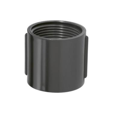 Imagem de Eletroduto Luva para Eletroduto Roscavel 1-2 Baixa Tensao PVC Preto Bivolt Amanco