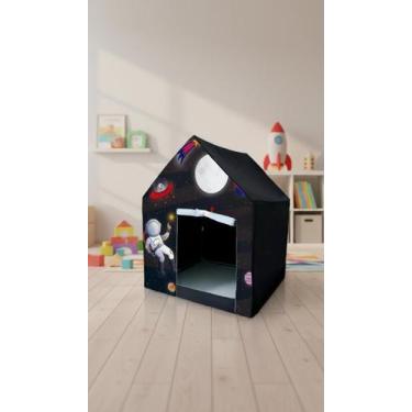 Imagem de Cabana Infantil Temática Espacial 120x90x90cm - Congratulations Store