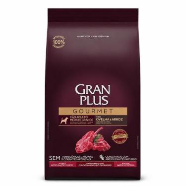 Imagem de Ração GranPlus Gourmet Cães Adultos Médio e Grande Ovelha e Arroz 3kg 