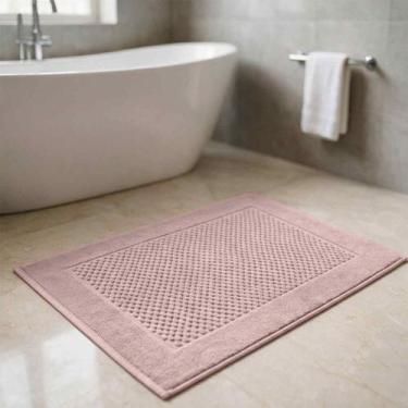 Imagem de Piso Toalha P/ Banheiro Dohler Felpudo Prime 0,50x0,70m - Rose 6568 Pr