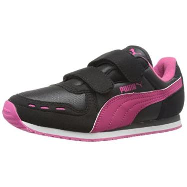 Imagem de PUMA Tênis infantil Cabana Racer Mesh V (bebê/criança pequena), Roxa, 18