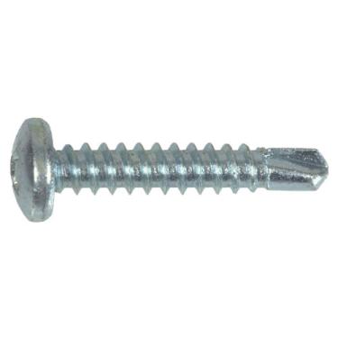 Imagem de Parafuso de autoperfuração Phillips The Hillman Group 35143 Pan Head 8 x 1/2 Pacote com 100