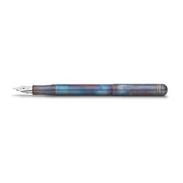 Imagem de Kaweco Mini caneta-tinteiro Liliput - Fireblue - Ponta larga
