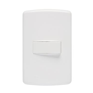 Imagem de Placa Horizontal Interruptor Simples 10A Duale Up - Siemens