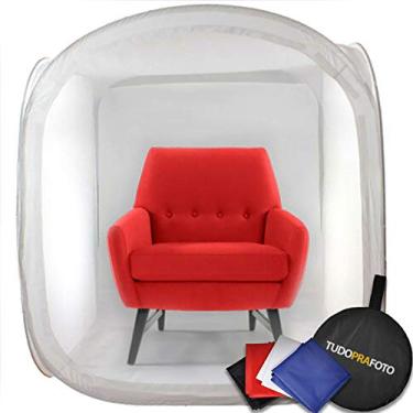 Imagem de Tenda Difusora para Fotografia Still com 4 fundos - 150X150cm