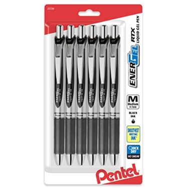Imagem de Pentel Canetas de gel retráteis EnerGel RTX, média