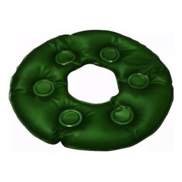 Imagem de Almofada Inflável Casca De Ovo Redonda Orifício Anti Escaras