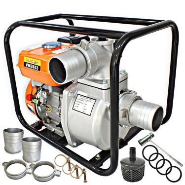 Imagem de Motobomba Profissional Vulcan VMB653 á Gasolina 4T Autoescorvante 3 Polegadas Partida M...