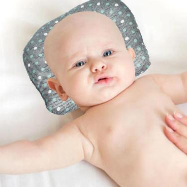 Imagem de Suporte de Cabeca Almofadinha infantil KaBaby Cinza