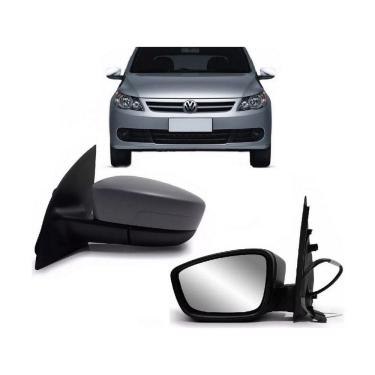 Imagem de Retrovisor Controle Elétrico VW Gol G5 10 11 p/ Pintar Esquerdo EB617