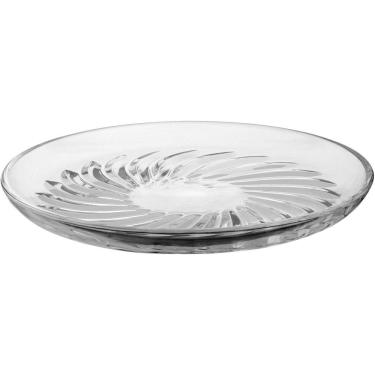 Imagem de VICENZA CENTRO MESA 4x31x31cm CRISTAL ECO TRANSP