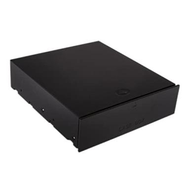 Imagem de Organizador de capa protetora para compartimento de disco de DVD e CD de 5,25 polegadas para PC