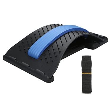 Imagem de Mibee Suporte para as costas corretor de postura corretor de alongamento lombar massageador de alongamento de vértebras cervicais para uso doméstico