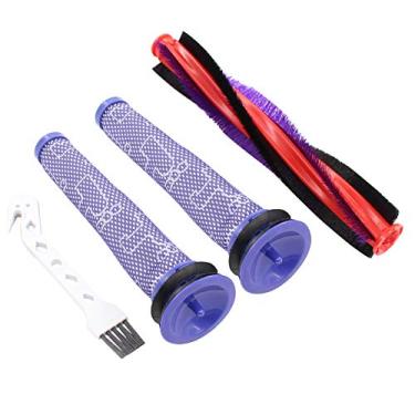 Imagem de ApplianPar Conjunto de rolos de escova e filtros de 225 mm compatível com aspirador de pó sem fio Dyson DC59 V6 Animal