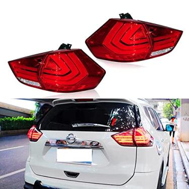 Imagem de JESYMBX Para Nissan X-trail X trail T32 2014 - 2020 1 Conjunto Lâmpada traseira LED de automóvel Lâmpada de neblina traseira Lâmpada de inversão Lâmpada traseira