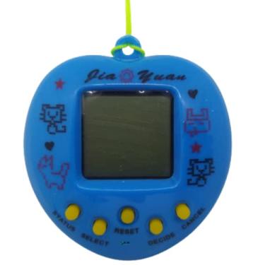 Imagem de Brinquedo Bichinho Virtual Tamagoch 168 Em 1 Premiun Barato (AZUL)