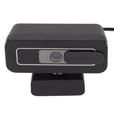Imagem de BTIHCEUOT Webcam de streaming, câmera de computador de alta definição com microfone embutido para OS X para Win10