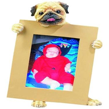 Imagem de Porta-retrato Pug Brown 6,35 x 8,89 cm (2,5" x 3,5")